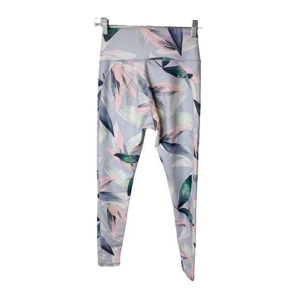 Fabletics Floral Define Power Hold High-Waisted Athleticwear Yoga Leggings S - Picture 1 of 4